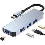 Hub usb 3. 0 2. 0 usb - c rpartiteur, rallonge, adaptateur multiport avec usb 3. 0 u2013 elargissez ...