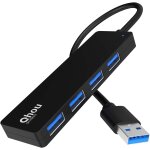 Hub usb 3. 0, 4 en 1 ultra slim donn�es usb a adaptateur avec 4 ports usb 3. 0 pour macbook pro / air, ...
