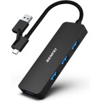 Hub usb 3. 0, hub usb type - a / type - c 2 - en - 1 avec 4 ports usb 3. 0 compatible pour macbook, mac ... Hub usb 3. 0, hub usb type - a / type - c 2 - en - 1 avec 4 ports usb 3. 0 compatible pour macbook, mac ...