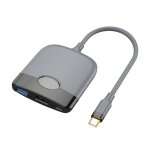 Hub usb 3. 0 type - c vers hdmi 4k, compatible pd charge 3 / 5 / 6 / 7 / 11 ports, station d'accueil ...
