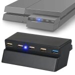 Hub usb 5 ports pour ps4 slim edition, adaptateur usb 3. 0 / 2. 0 haute vitesse, accessoires, connecteur ... Hub usb 5 ports pour ps4 slim edition, adaptateur usb 3. 0 / 2. 0 haute vitesse, accessoires, connecteur ...