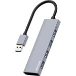 Hub usb, adaptateur 4 ports multiprise usb 3. 0, 5 gbps, rpartiteur usb pour bureau, ordinateur portable, ...