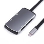 Hub usb c type c 3. 0 vers 4k hdmi, lecteur de carte numrique / tf, charge rapide, dock 5 en 1 pour ...