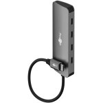 Hub usb - c 4 puertos slim - 4x c (usb 3. 2), superspeed 10gbit / s, carcasse en aluminium, compatible ...