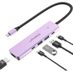 Hub usb c avec 4k hdmi, pd100w, usb c, 2 * ports data usb a, adaptateur usb c multiports, docking station ... Hub usb c avec 4k hdmi, pd100w, usb c, 2 * ports data usb a, adaptateur usb c multiports, docking station ...