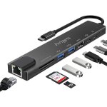 Hub usb c, (6 en 1) adaptateur vers rj45 ethernet, hdmi 4k, pd 100w, usb 3. 0 port, usb 2. 0 port, type ... Hub usb c, (6 en 1) adaptateur vers rj45 ethernet, hdmi 4k, pd 100w, usb 3. 0 port, usb 2. 0 port, type ...