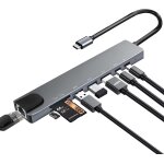 Hub usb c, 8 - en - 1 adaptateur usb - c vers hdmi 4k, rj45 ethernet, pd 100w, usb 3. 0, usb 2. 0, port ... Hub usb c, 8 - en - 1 adaptateur usb - c vers hdmi 4k, rj45 ethernet, pd 100w, usb 3. 0, usb 2. 0, port ...