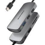 Hub usb c hdmi 4k, 8 en 1 adaptateur usb c i, pd 100w, port de donn�es usb - c 5 gbit / s, port usb 3. ...