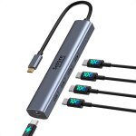 Hub vidéo usb c type c 10 gbps 5 en 1 usb c vers usb c avec écran vidéo usb c 4k @ 60 hz et données 10 ... Hub vidéo usb c type c 10 gbps 5 en 1 usb c vers usb c avec écran vidéo usb c 4k @ 60 hz et données 10 ...