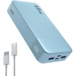 Hui - batterie externe 20000mah power bank 45w chargeur externe portable usb - c in&out charge rapide, ...
