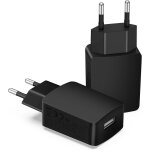 Hui - chargeur usb 5v / 2a, prise adaptateur secteur, compatible avec tlphones portables (iphone, samsung, ...