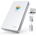 Hunb - disque dur externe lightning 3 en 1 certifi mfi 2 to pour iphone avec 3 cbles intgrs, disque ...