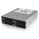 Icy box ib - 2222ssk 5. 25  plateau de stockage de disques noir