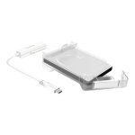 Icy box ib - ac703 - c - boitier externe - 2. 5  - sata 6gb / s - usb 3. 0 - blanc