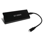 Icy dock icynano mb861u31 - 1m2b - boîtier usb - c / usb - a pour ssd m. 2 pcie nvme Icy dock icynano mb861u31 - 1m2b - boîtier usb - c / usb - a pour ssd m. 2 pcie nvme