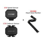 Igpsport - capteur de cadence de vitesse igs, support de capteur d'ordinateur, moniteur de frquence ...