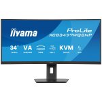 Iiyama prolite xcb3497wqsnp - b1 - ecran led - incurv� - 34  - 3440 x 1440 uwqhd @ 120 hz - va - 350 ...