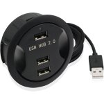?illet de bureau usb à 3 ports usb 2. 0 - trou de montage de 60 mm - organiseur de câble de bureau pour ... ?illet de bureau usb à 3 ports usb 2. 0 - trou de montage de 60 mm - organiseur de câble de bureau pour ...
