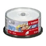 Imation printable - 30 x dvd - r - 4. 7 go 16x - blanc - surface imprimable par jet d'encre - spindle ...
