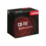 Imation showbox mtv - 10 x cd - rw - 700 mo (80 min) 4x