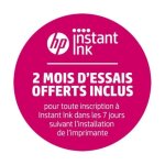 Imprimante 3 en 1 - hp envy 6010 - eligible instant ink - 2 mois d'essai offerts inclus *