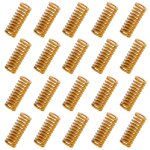 Imprimante 3d die spring 8mm od 20mm long light load compression mold die spring yellow compression mold ...