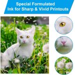 Imprimante bouteille d'encre compatible 664 t6641 remplacement pour epson et - 2500 et - 2550 et - 2600 ...