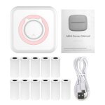Imprimante photo tout - en - un imprimante portable multifonction mini - imprimante instantane sans ...