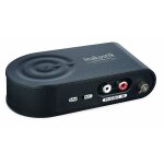 Inakustik in00415004 prampli phono usb + cble audio stro vers 2 rca jack 3, 5 mm noir