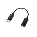 Ineckâ® adaptateur dp vers hdmi, adaptateur displayport vers hdmi, mâle vers femelle, noir Ineckâ® adaptateur dp vers hdmi, adaptateur displayport vers hdmi, mâle vers femelle, noir