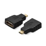 Ineck� adaptateur micro hdmi (type d) m�le vers hdmi (type a) femelle - connecte vos appareils hd utilisant ...
