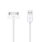 Ineckâ® câble pour iphone 4 4s, iphone 3g 3gs, ipad 1 2 3, ipod et autre, sync data usb, 30pin, 1m, blanc ... Ineckâ® câble pour iphone 4 4s, iphone 3g 3gs, ipad 1 2 3, ipod et autre, sync data usb, 30pin, 1m, blanc ...
