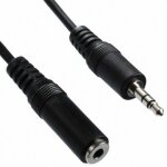 Ineck cordon 3, 5 mm stro jack mle vers femelle casque d'extension rallonge cble cordon 5 m