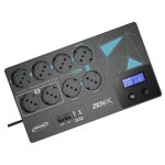 Infosec zen - x master 800 - onduleur - ca 220 / 230 / 240 v - 480 watt - 800 va - monophas� - usb - ...