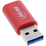 Inline 31652 changeur de genre de c�ble usb - a rouge