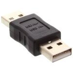 Inline 33441 changeur de genre de c�ble usb 2. 0 a male usb 2. 0 a beige