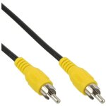 Inline 89937m c�ble audio 10 m rca noir