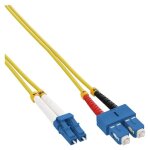 Inline - cordon de raccordement - mode unique lc (m) pour mode unique sc (m) - 25 m - fibre optique - ... Inline - cordon de raccordement - mode unique lc (m) pour mode unique sc (m) - 25 m - fibre optique - ...