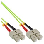 Inline - cordon de raccordement - sc multi - mode (m) pour sc multi - mode (m) - 10 m - fibre optique ...