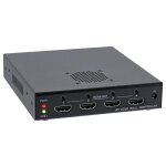 Inline hdmi videowand verteiler 1 auf 4, full - hd - commutateur vid�o / audio - 4 x hdmi - de bureau ...