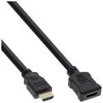 Inline high speed - c�ble de rallonge hdmi - hdmi m�le pour hdmi femelle - 2 m - noir