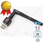 Inn cl wifi usb puissante pour pc windows 10 linux recepteur satellite iptv 2. 0 fixe ordinateur fixe ...
