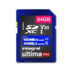 Integral - carte mémoire flash - 64 go - video class v30 / uhs - i u3 / class10 - sdxc uhs - i Integral - carte mémoire flash - 64 go - video class v30 / uhs - i u3 / class10 - sdxc uhs - i