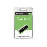 Integral - clé usb - 8 go - usb 2. 0 - noir Integral - clé usb - 8 go - usb 2. 0 - noir