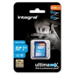 Integral insdx256g - 300 / 200u2 m�moire flash 256 go uhs - ii