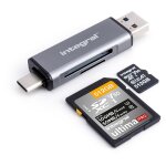 Integral - lecteur de carte (microsd, microsdhc, microsdxc, sd, sdhc, sdxc) - usb 3. 2 gen 1 / usb - ...
