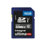 Integral ultimapro - carte mémoire flash - 16 go - uhs class 1 / class10 - sdhc uhs - i Integral ultimapro - carte mémoire flash - 16 go - uhs class 1 / class10 - sdhc uhs - i