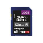 Integral ultimapro - carte mémoire flash - 32 go - uhs class 1 / class10 - sdhc uhs - i Integral ultimapro - carte mémoire flash - 32 go - uhs class 1 / class10 - sdhc uhs - i