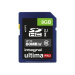 Integral ultimapro - carte mémoire flash - 8 go - uhs class 1 / class10 - sdhc uhs - i Integral ultimapro - carte mémoire flash - 8 go - uhs class 1 / class10 - sdhc uhs - i