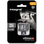 Integral ultimapro - carte mmoire flash (adaptateur microsdhc - sd inclus(e)) - 4 go - class 10 - micro ...